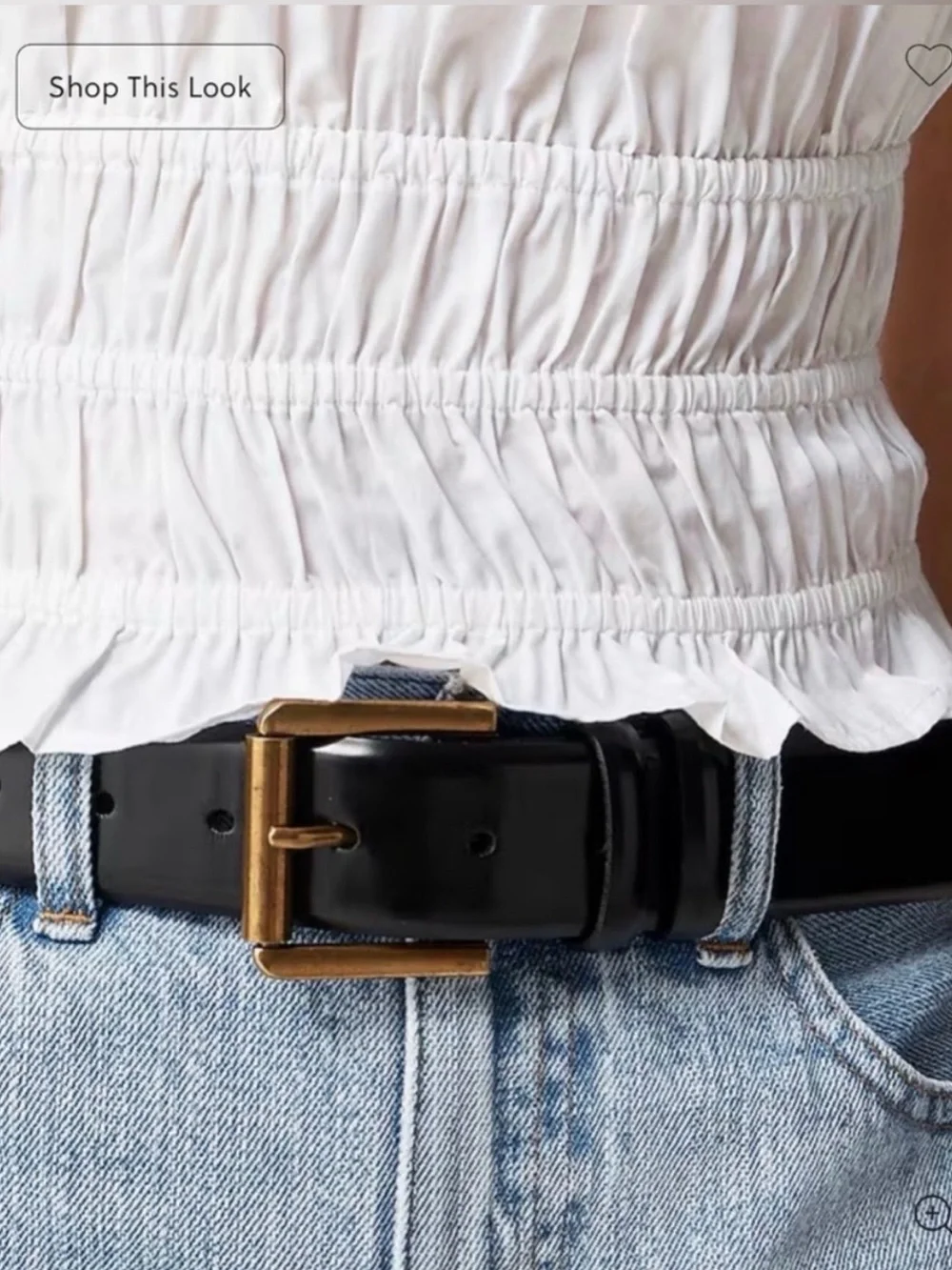 J Crew Top S Hyacinth White